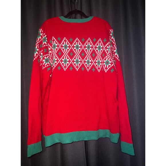 Ugly Christmas Sweater Xmas Size 2XL Cow - Picture 3 of 3